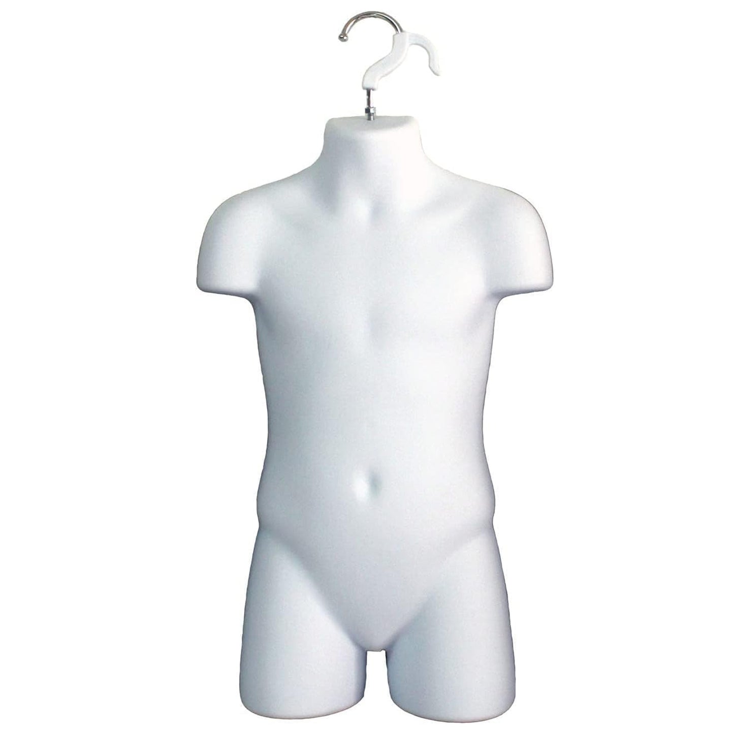 White 3/4 Child Mannequin Torso (50 Pack)