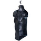 Male Mannequin Torso with Stand Dress Form Tshirt Display Countertop Hollow Back Body S-M Clothing Sizes Black