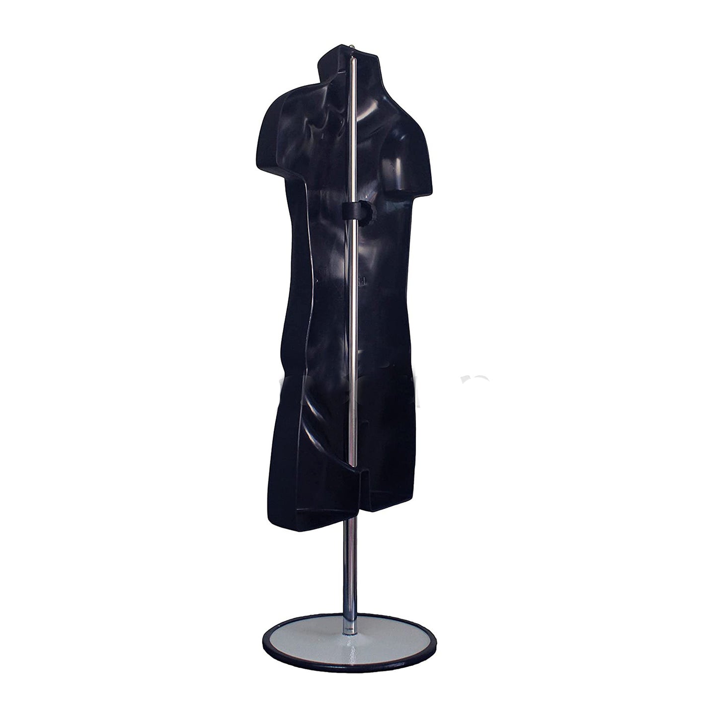 Child Mannequin Torso, Dress Form Hollow Back Body, with Metal Stand for Table Top or Hanging for Size 5T-7