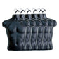 Male Mannequin Torso, Plastic Dress Body Form T-shirt Display Hanging Hollow Back Body S-M Clothing Sizes (Black)