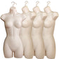 DisplayTown Mannequin Dress Form Flesh Female (Hard Plastic/Hip Long) with Hook for Hanging Pants