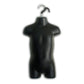 Black Toddler + Flesh Toddler Hollow Back Mannequin Torso Set & Hanging Hook