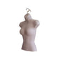 Flesh Female Hollow Back Mannequin Torso Set & Hanging Hook, S-M Sizes