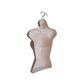 Flesh Female Hollow Back Mannequin Torso Set & Hanging Hook, S-M Sizes