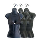 DisplayTown Mannequin Form Black Female Torso (Hard Plastic/Waist Long) with Hook for Hanging